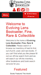 Mobile Screenshot of evolvinglensbookseller.com